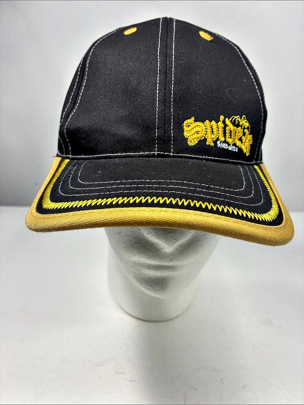 Spyder Black & Yellow Cap Like New